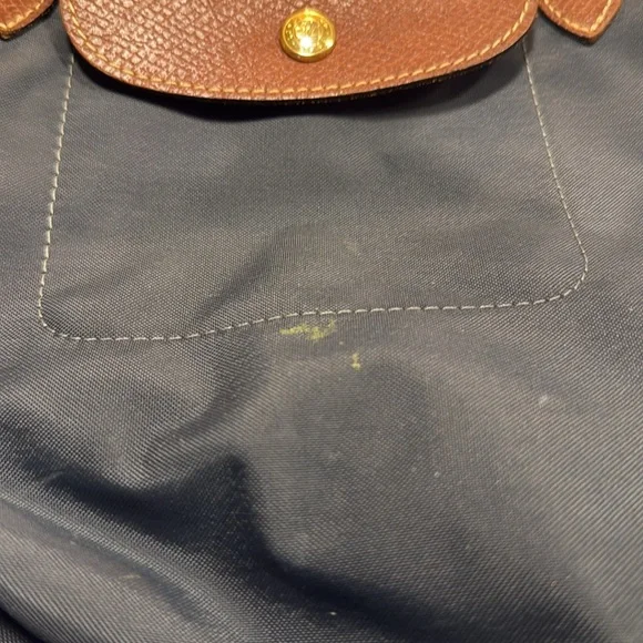 Longchamp Blue/Gray small tote - Picture 3 of 15